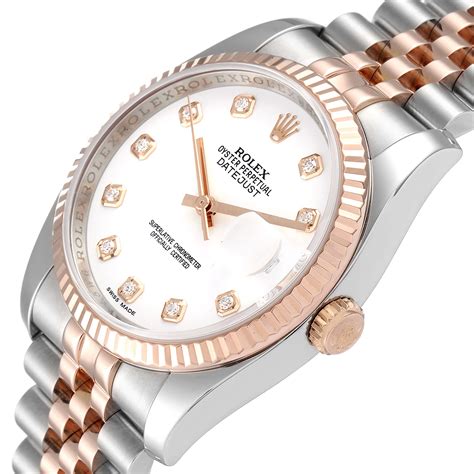 rolex date date gelbgold|36mm rolex datejust rose gold.